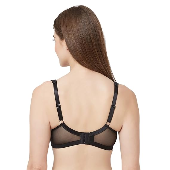 SOIE Women’s Full Coverage Bra – Padded, Non-Wired Everyday Comfort